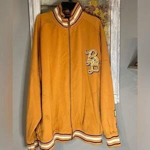 Vintage Bad Boy Athletics Jacket Mens Large L Warm Up Jacket Shirt 2000s Y2K